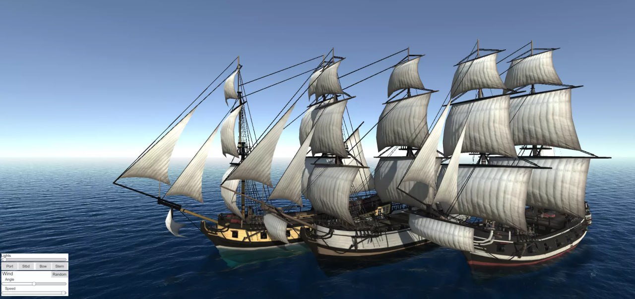 Low/Mid Poly Brig Ship Pack📱 - изображение 2